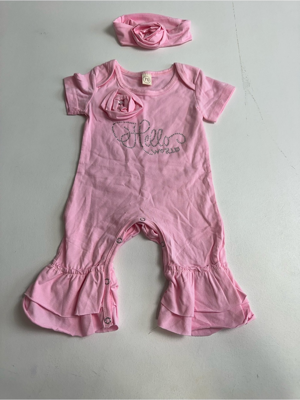 Baby girl, bundle clothes, (New)‎ 5 outfits . Newborn to 6 months. - Picture 16 of 16